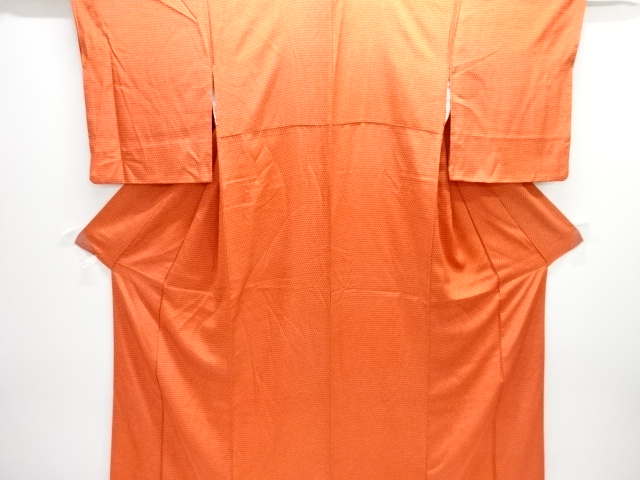 亀甲模様小紋着物